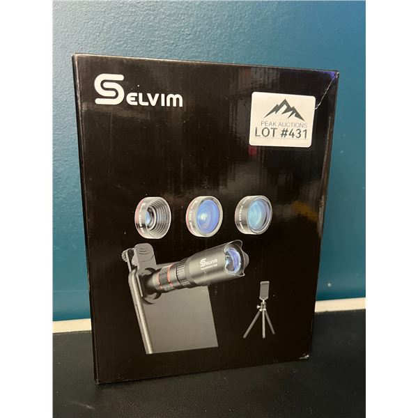 Lot of 1 Selvim Phone Camera Telephoto Lens Kit