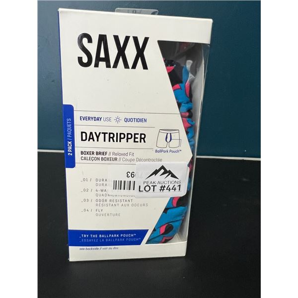 Lot of 1 Pack of SAXX Daytripper Boxer Briefs - 2pack