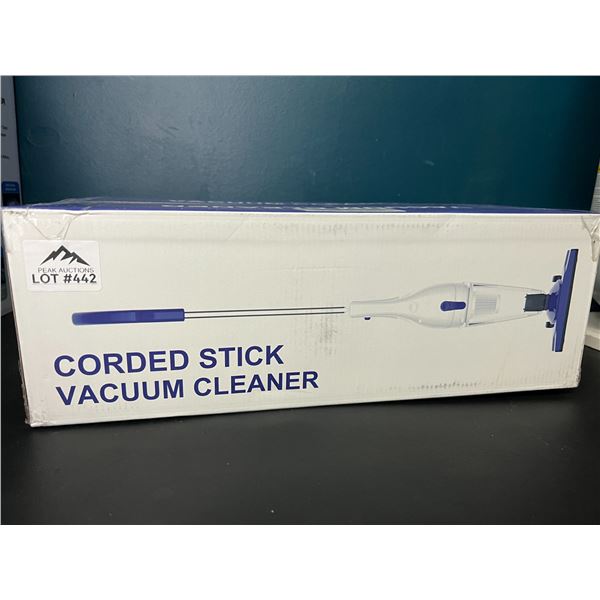 Lot of 1 Corded Stick Vacuum Cleaner
