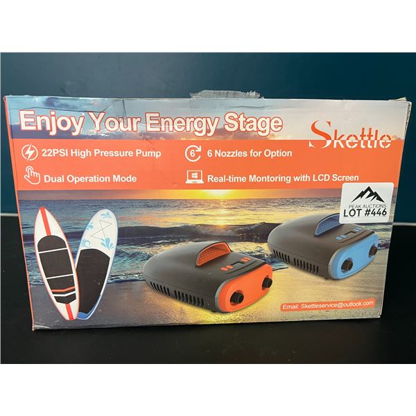 Lot of 1 Sup Electric Air Pump w/ LCD Display