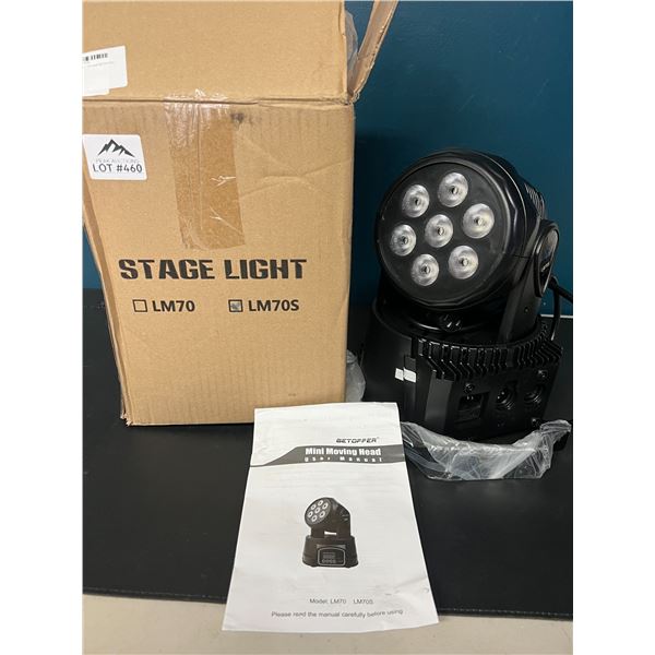 Lot of 1 Betopper Moving Head LM70S Stage Light/DJ Stage Party Light