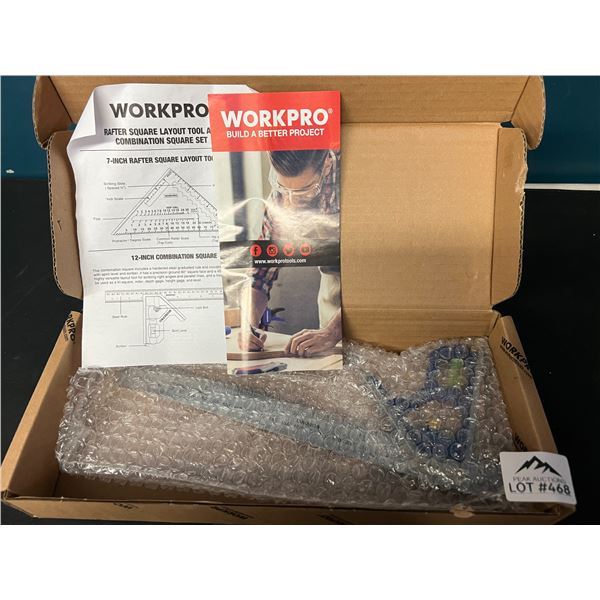 Lot of 1 WorkPro Combination Square Tool