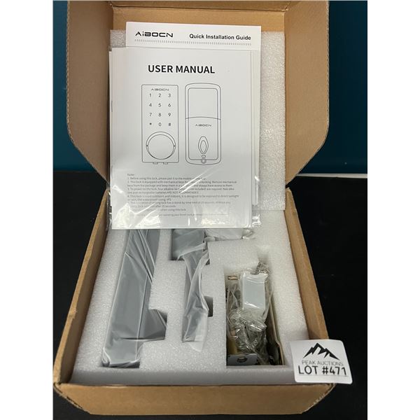 Lot of 1 AiBOCN Smart Lock/Keypad Door Lock with Deadbolt - Keyless Entry Door Lock