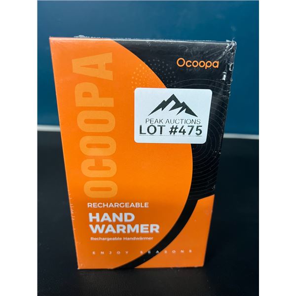 Lot of 1 Ocoopa Rechargeable Pocket Hand Warmer/Portable Powerbank
