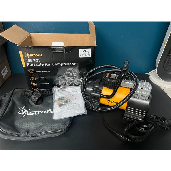 Lot of 1 AstroAI 150PSI Portable Air Compressor