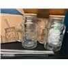Image 2 : Lot of 2 Packs of Glass Mason Jar Drinking Cups with Bamboo Lids & Reusable Straw (4 mugs)