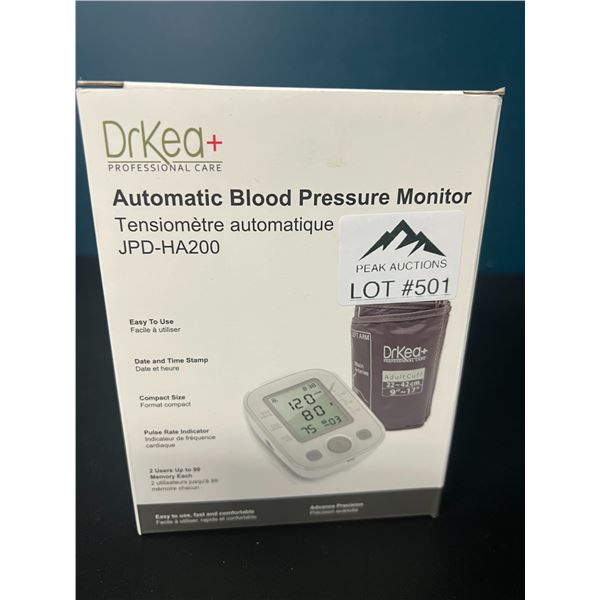 Lot of 1 Automatic Blood Pressure Monitor