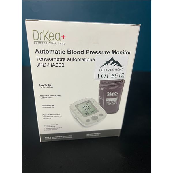 Lot of 1 Automatic Blood Pressure Monitor