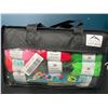 Image 1 : Lot of 1 Knitting/Crocheting Yarn Set w/ Tote Bag - Multiple Skeins of Yarn (Assorted Colours)