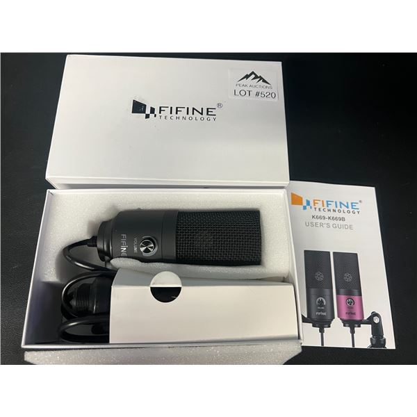 Lot of 1 FiFine USB Microphone