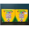 Image 1 : Lot of 2 Crayola 100pack Coloured Pencils
