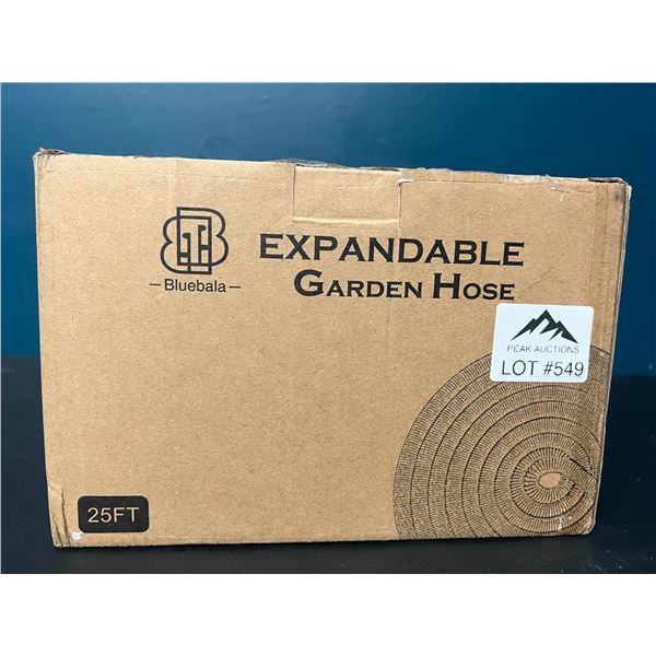 Lot of 1 25FT Expandable Garden Hose w/ Nozzle