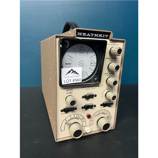 Lot of 1 Heathkit Vintage Vector Scope (*Used)