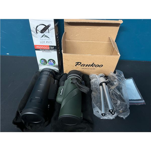 Lot of 2 Assorted Monoculars