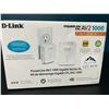Image 1 : Lot of 1 D-Link PowerLine AV2 1000 Gigabit Starter Kit