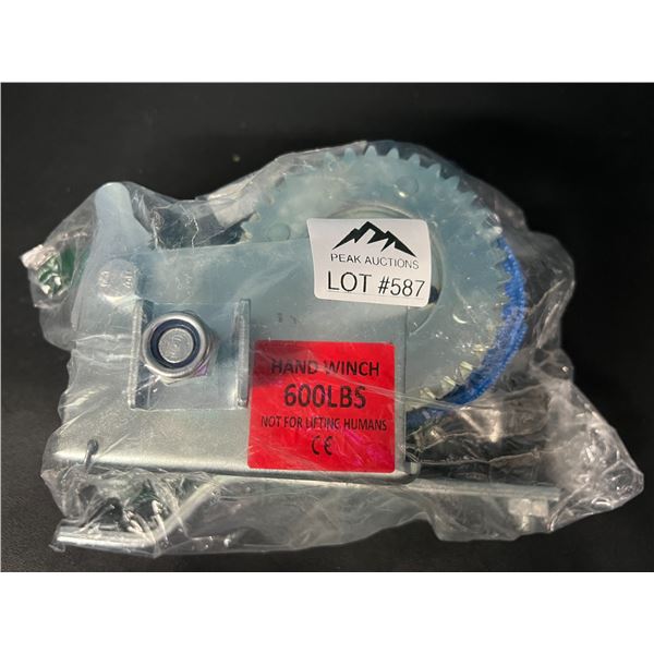 Lot of 1 Hand Winch - 600lbs