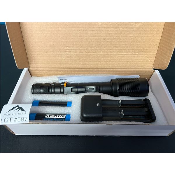 Lot of 1 X6 LED Rechargeable Flashlight