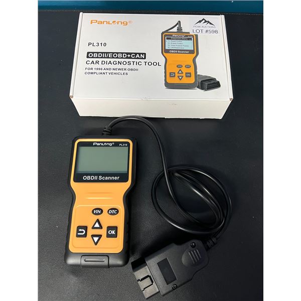 Lot of 1 OBDII Car Diagnostic Scanner Tool