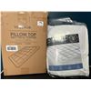 Image 1 : Lot of 1 Twin Size Pillowtop Mattress Topper