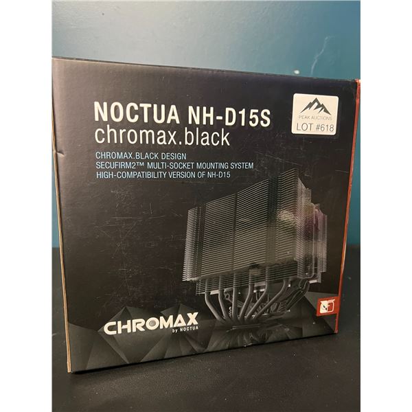 Lot of 1 Noctua NH-D15S Chromax Black Premium Dual-Tower CPU Cooler