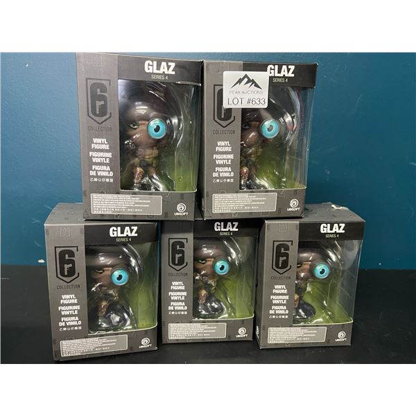 Lot of 5 Ubisoft Vinyl Figures