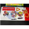 Image 2 : Lot of 2 Magnetic Toy Building Sets for Kids