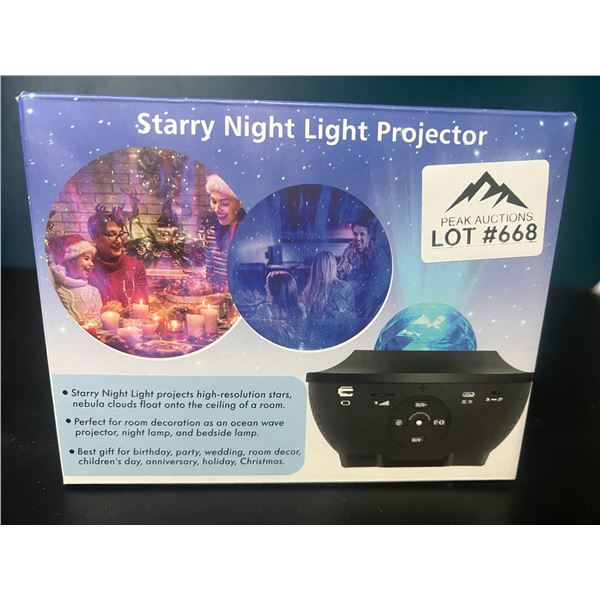 Lot of 1 Starry Night Galaxy Star Light Projector