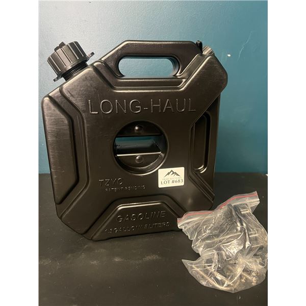 Lot of 1 Gasoline Jerry Can - 1.3 Gallon/5 Liter Capacity