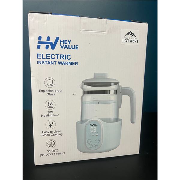 Lot of 1 Electric Instant Baby Bottle Warmer