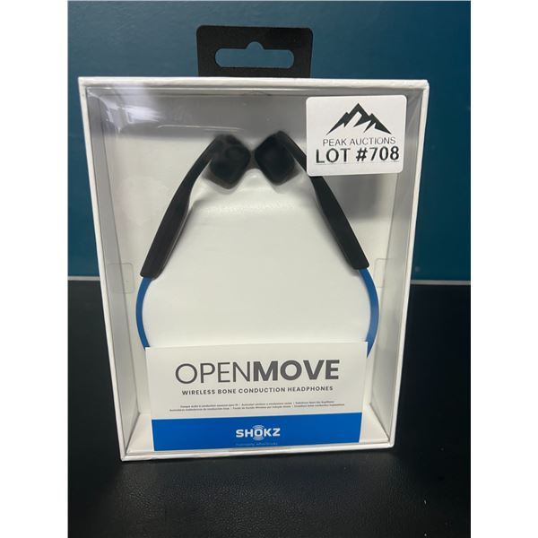 Lot of 1 Shokz OpenMove Wireless Bone Conduction Bluetooth Sport Headphones
