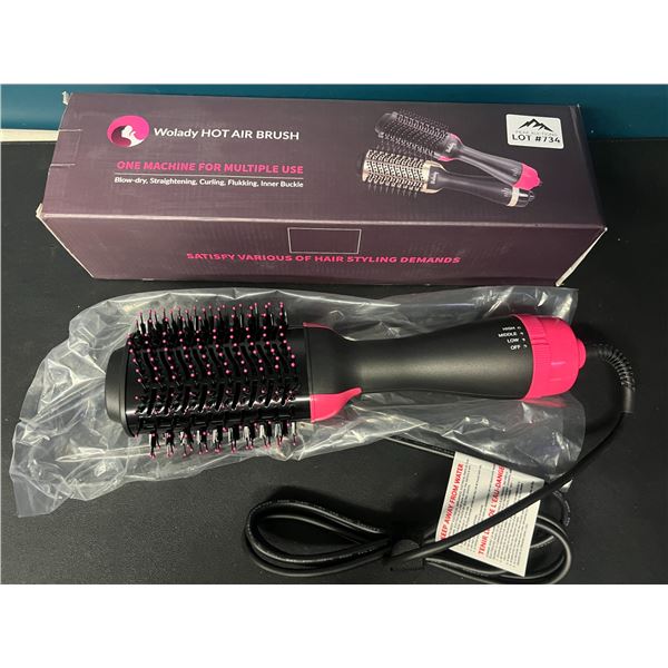 Lot of 1 Wolady Hot Air Brush Hair Styler