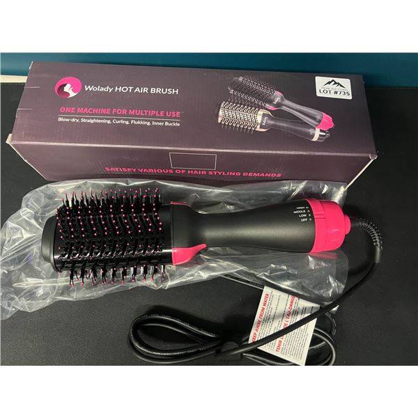 Lot of 1 Wolady Hot Air Brush Hair Styler