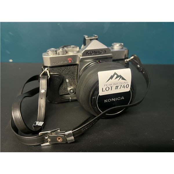 Lot of 1 Konica Vintage SLR Camera (*Used)