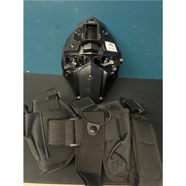 Lot of 1 Tactical Mask & Tactical Waistbelt