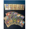 Image 1 : Lot of 5 Packs of Fan Art Gold Foil Pokemon Cards
