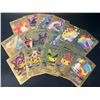Image 2 : Lot of 5 Packs of Fan Art Gold Foil Pokemon Cards