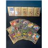 Image 1 : Lot of 5 Packs of Fan Art Gold Foil Pokemon Cards