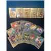 Image 1 : Lot of 5 Packs of Fan Art Gold Foil Pokemon Cards