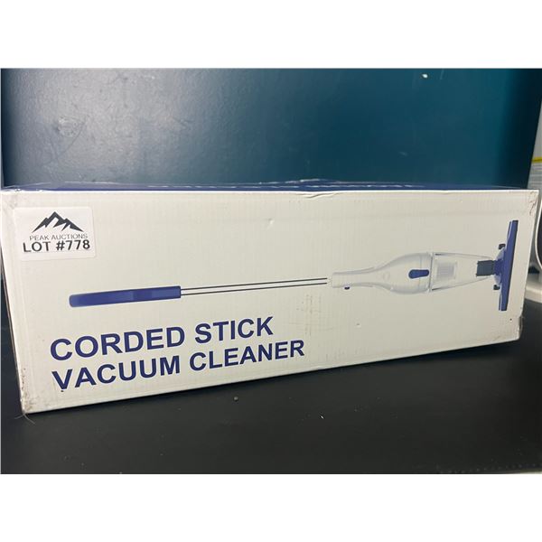 Lot of 1 Intercleaner Corded Stick Vacuum Cleaner
