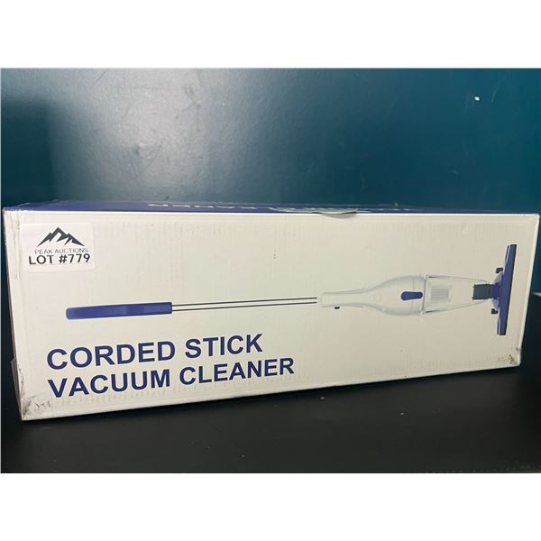 Lot of 1 Intercleaner Corded Stick Vacuum Cleaner