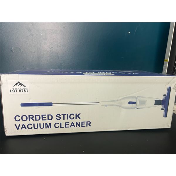Lot of 1 Intercleaner Corded Stick Vacuum Cleaner