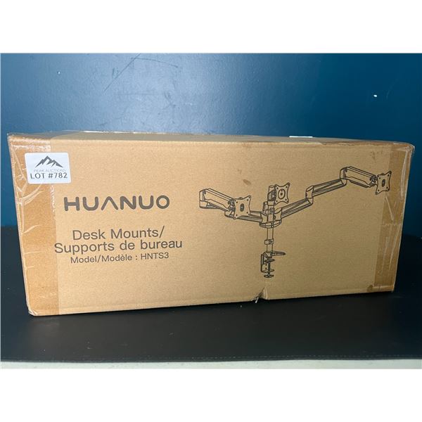 Lot of 1 Huanuo Dual Arm Monitor Desk Mount