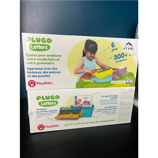 Lot of 2 PlayShifu Plugo Letters - Kids Interactive Learning Word Game