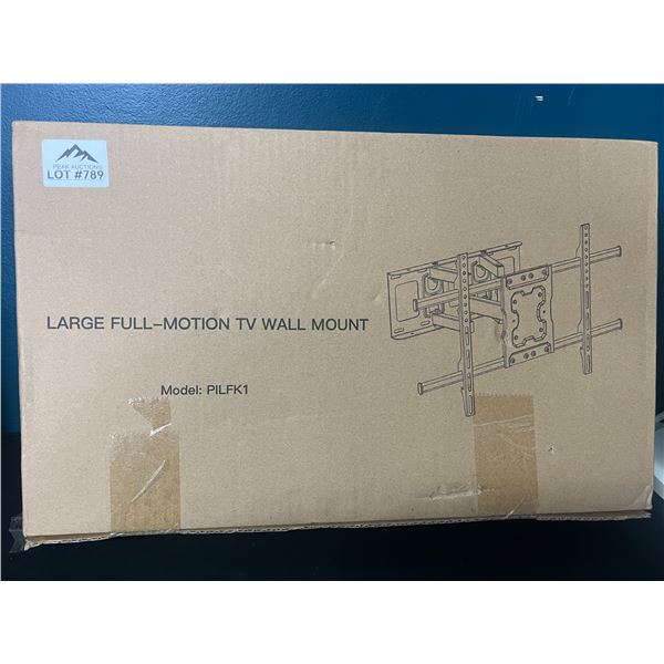 Lot of 1 Large Full-Motion TV Wall Mount