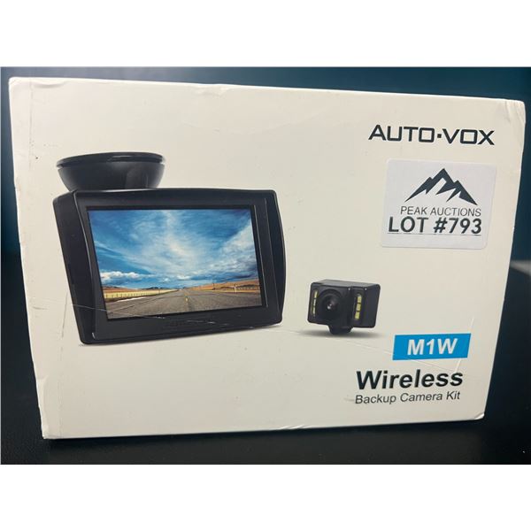 Lot of 1 Auto-Vox Wireless Backup Camera System