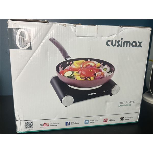 Lot of 1 Cusimax Hot Plate for Cooking