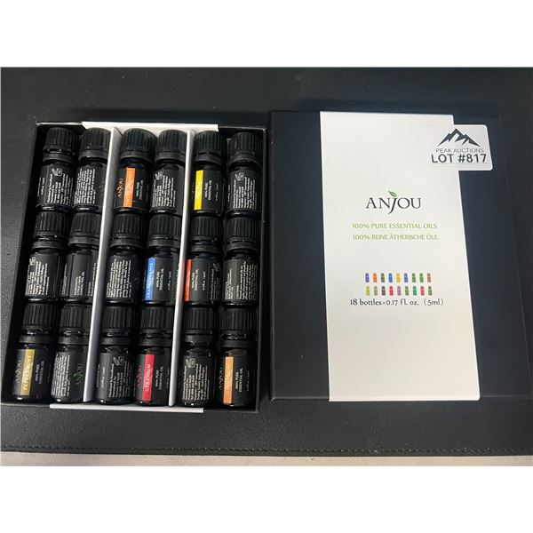 Lot of 1 Anjou 18PC Essential Oils Set