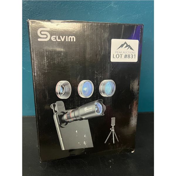 Lot of 1 Selvim Phone Camera Telephoto Lens Kit