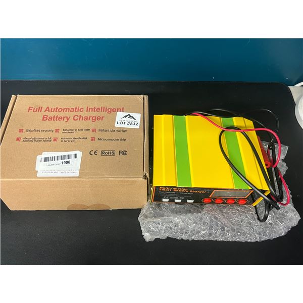 Lot of 1 Multi-Function Smart Battery Charger