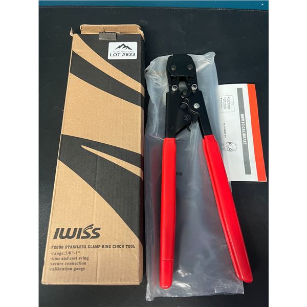 Lot of 1 Stainless Clamp Ring Cinch Tool